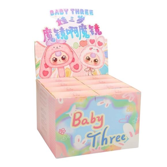 🆕Baby Three Magic Mirror Blind Box Plush Bag Clip - Picture 3 of 7